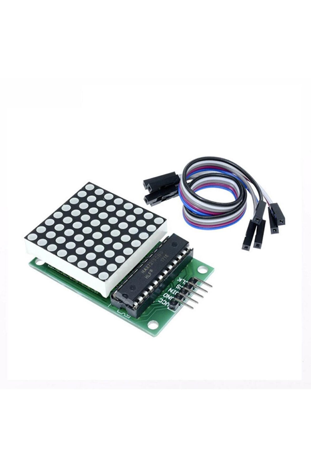 Max7219 Nokta Led Matris Modülü 8x8 Matris Ortak Katot 64 Nokta