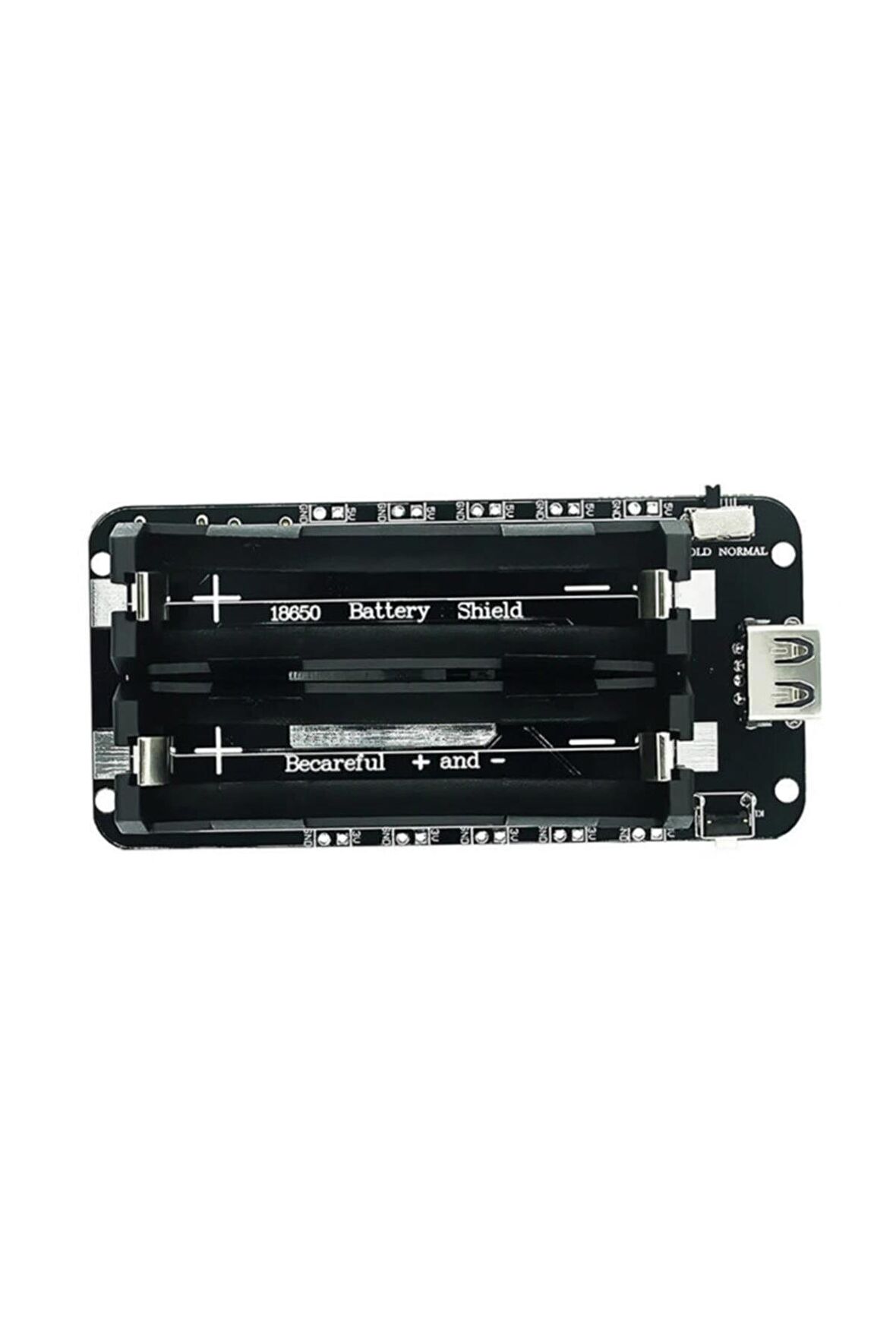 2x 18650 Pil Şarj Kartı V8 Battery Shield Lityum Li-on Powerbank