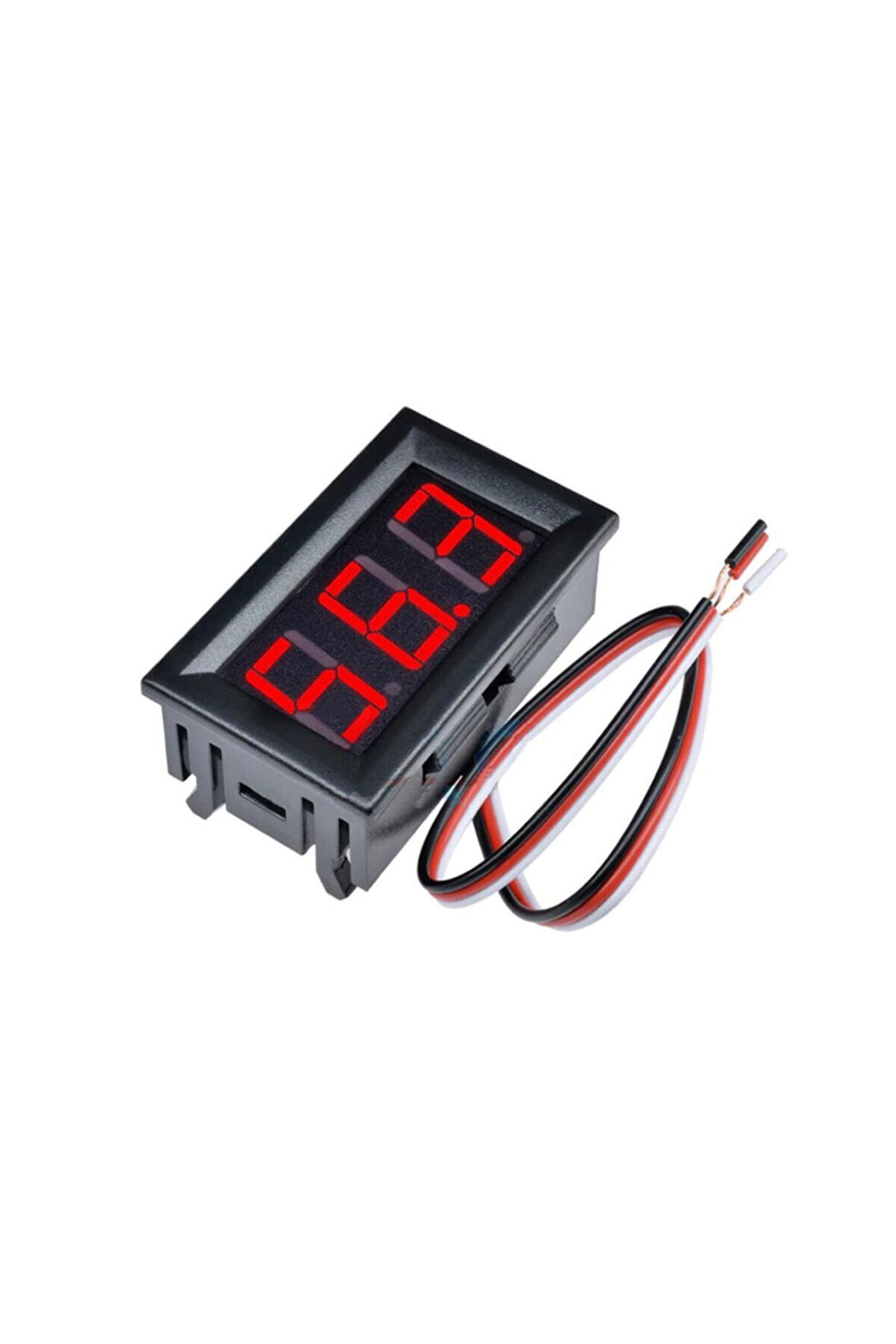 0.56 Inch Dc 0-100v Digital Kırmızı Voltmetre 3 Telli Panel Tip