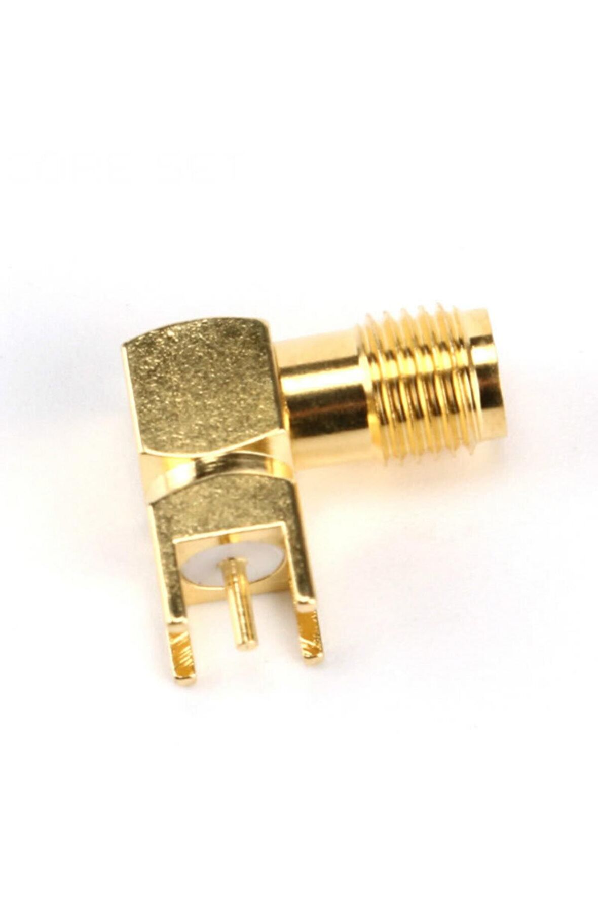 Sma Pcb Tip Soket 90 Derece Sma-kwe Gsm Gps Gprs Rf Anten Soketi