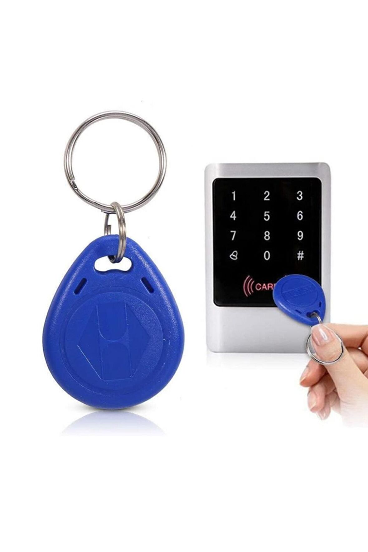 125khz Rfid Manyetik Anahtarlık Proximity Göstergeç 125 Khz Kapı Geçiş Personel Takip Em4100