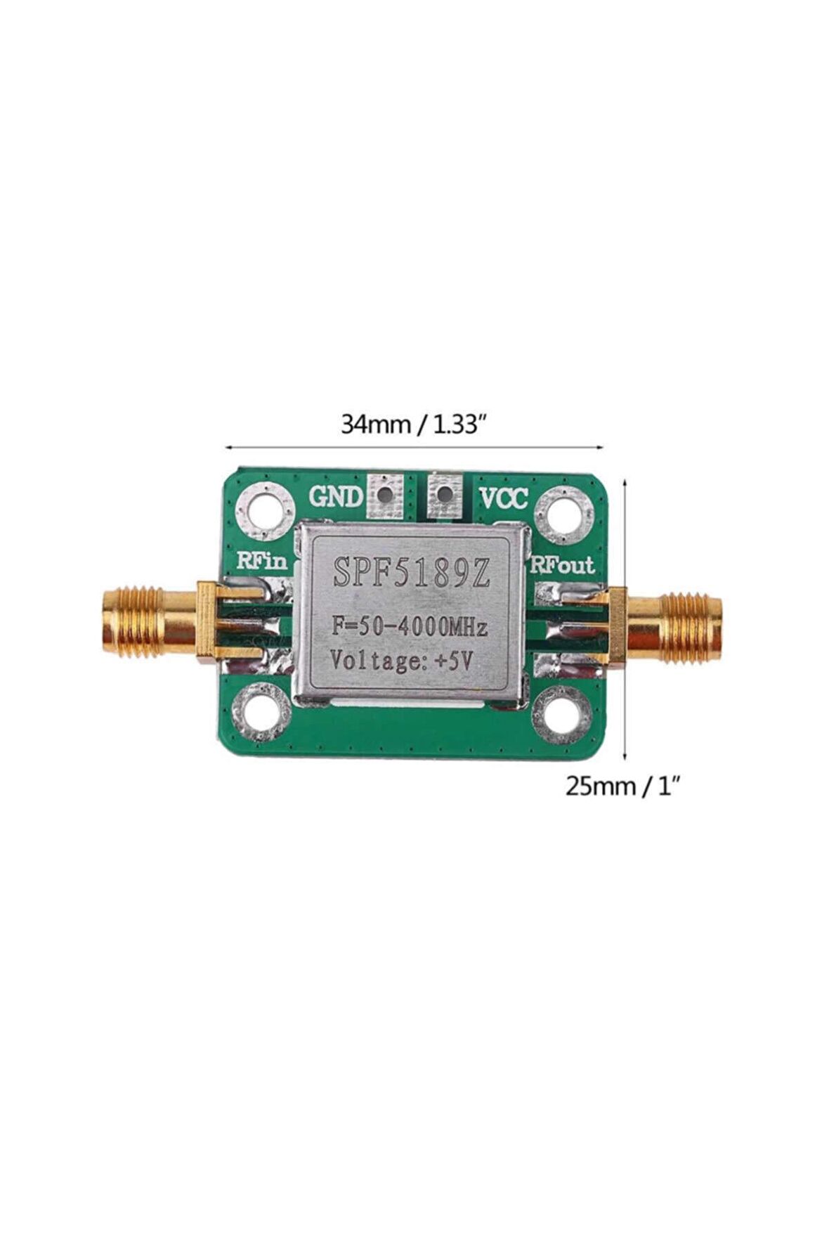 Spf5189z 50-4000mhz Rf Amplikatör 20db Sinyal Kuvvetlendirici
