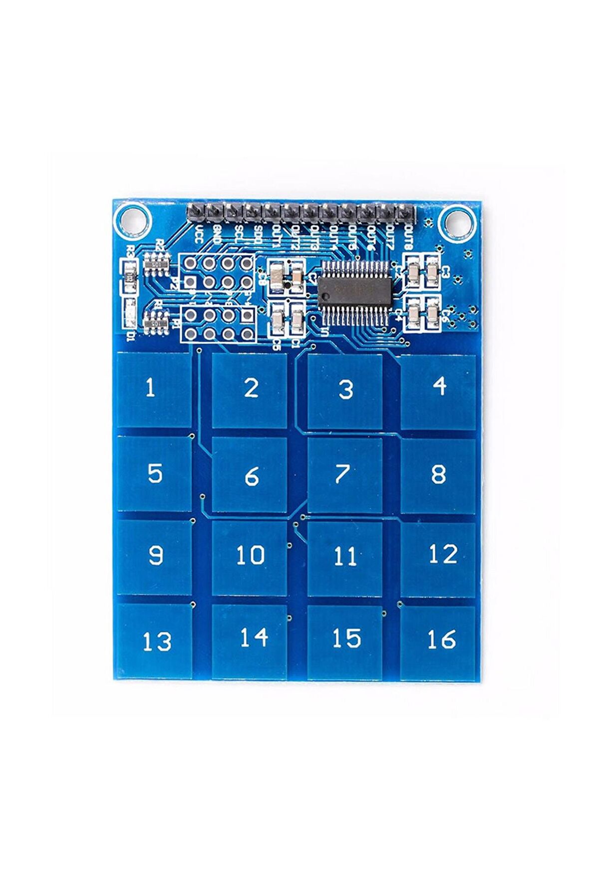 Ttp229 16 Buton Dokunmatik Sensör Modülü Kapasitif Dijital Tuş Algılayıcı Anahtar Keypad