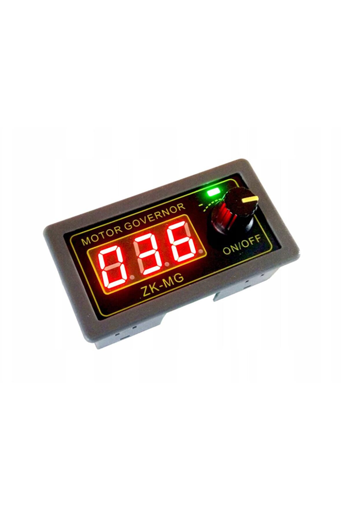 Zk-mg 30v 5a Dc Motor Sürücü Pwm Hız Kontrol Panel Tip Kutu %0-100 Hız Ayarı Soft Start Led Şerit