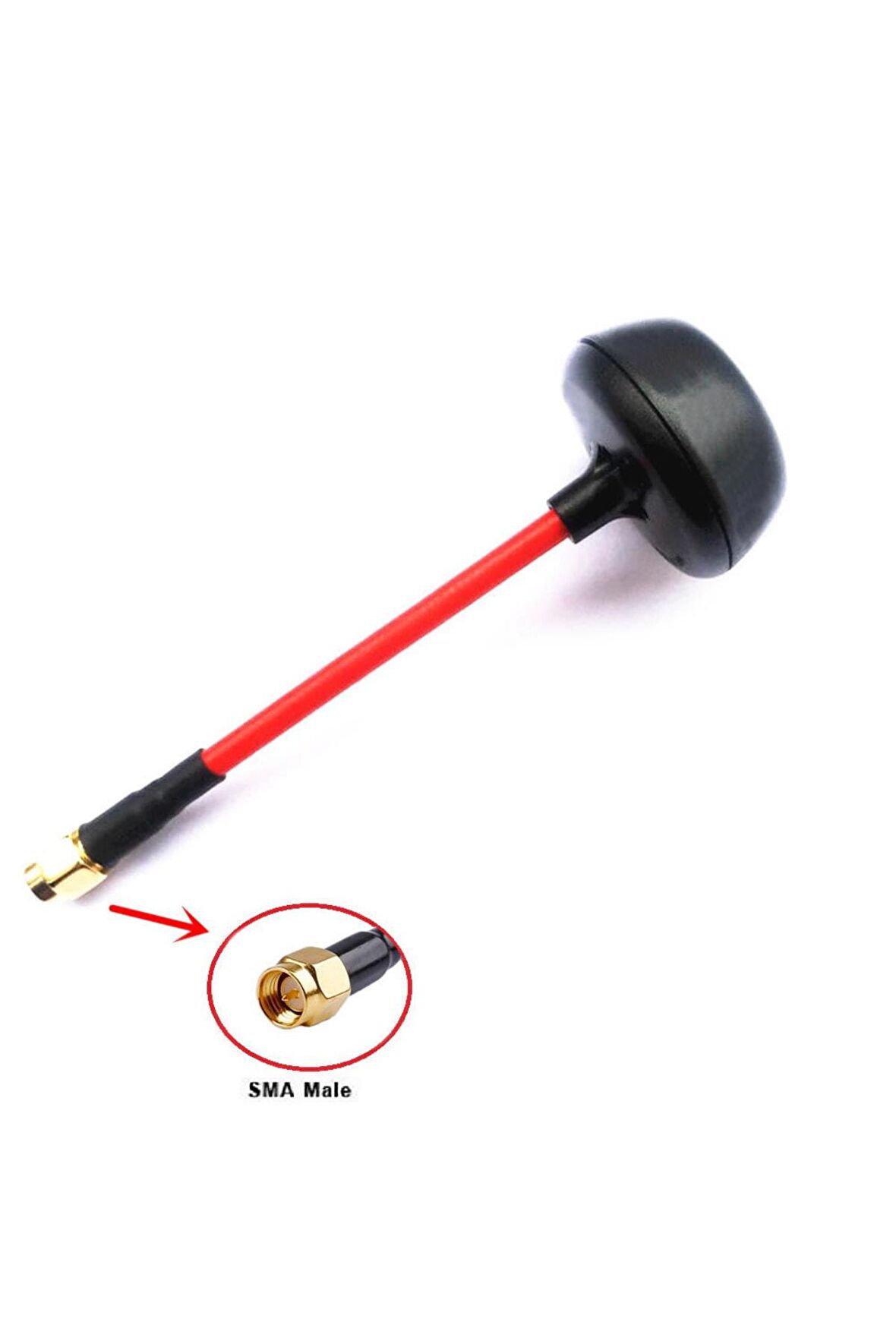 5.8ghz Sma Erkek Anten Esnek Dairesel Polarize Omni Mantar Anten Rc Fpv Drone Multicopter