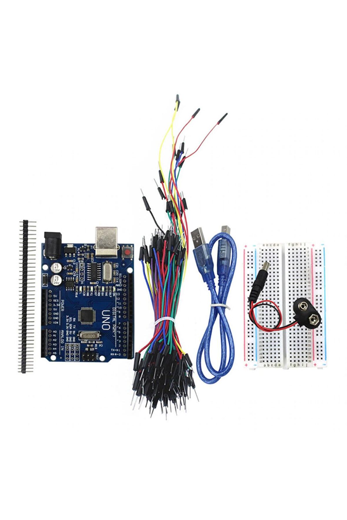 Elektronik Başlangıç Seti Arduino Uno R3 Starter Kit Kutulu 71 Parça