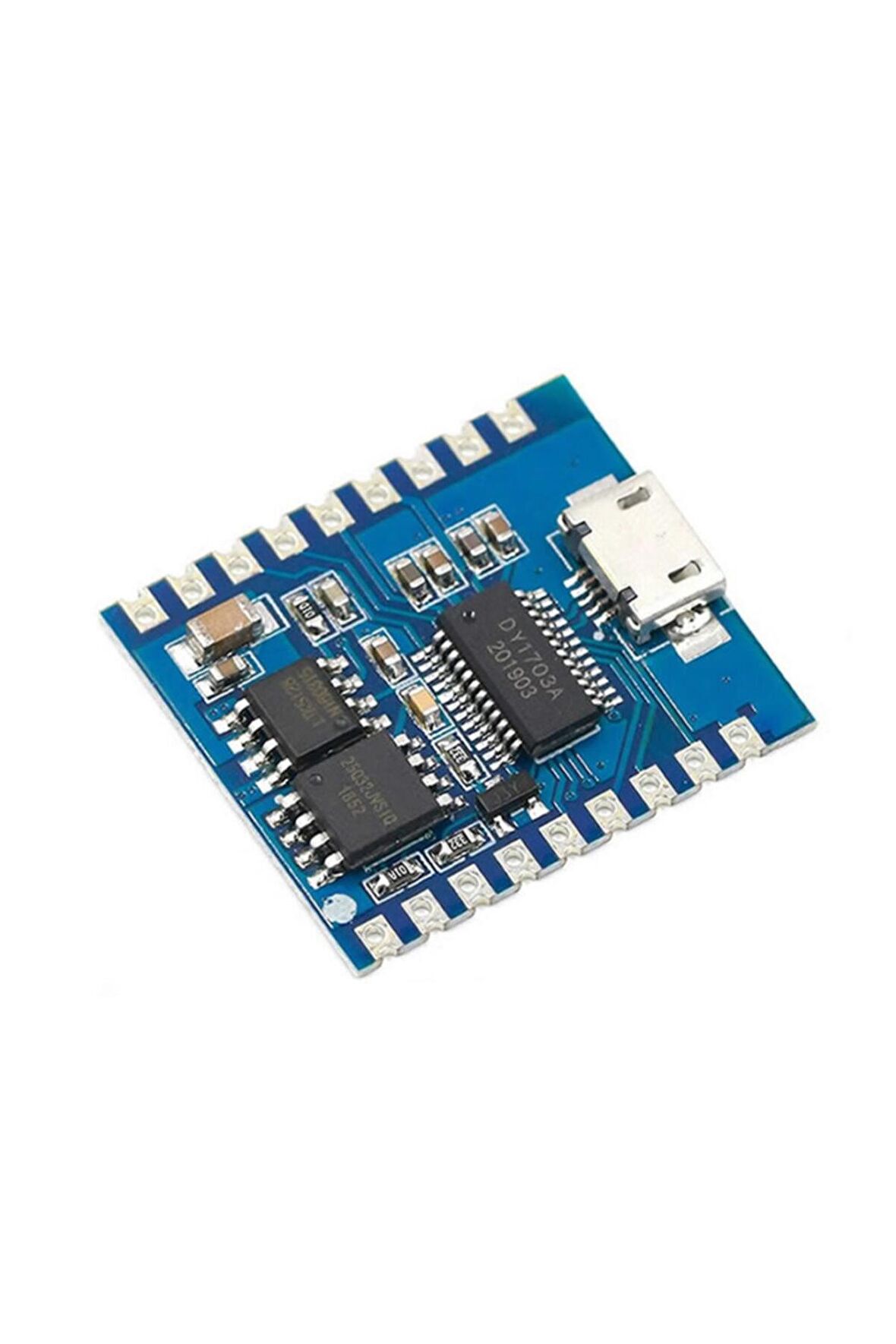Dy-sv17f Mp3 Wav Ses Çalma Modülü 4mb, 5w Hoparlör, Microusb Uart