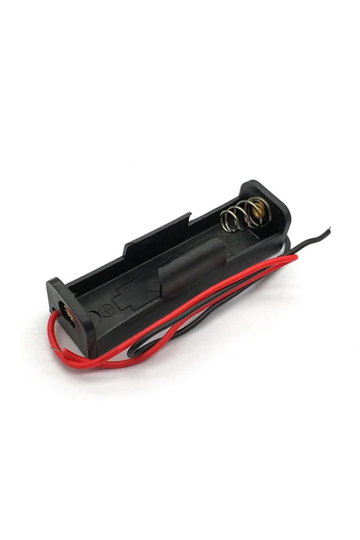 1'li 1,5v Aa Kalem Pil Kutusu Yuvası 1,5v Kablolu Batarya Pil Tutucu