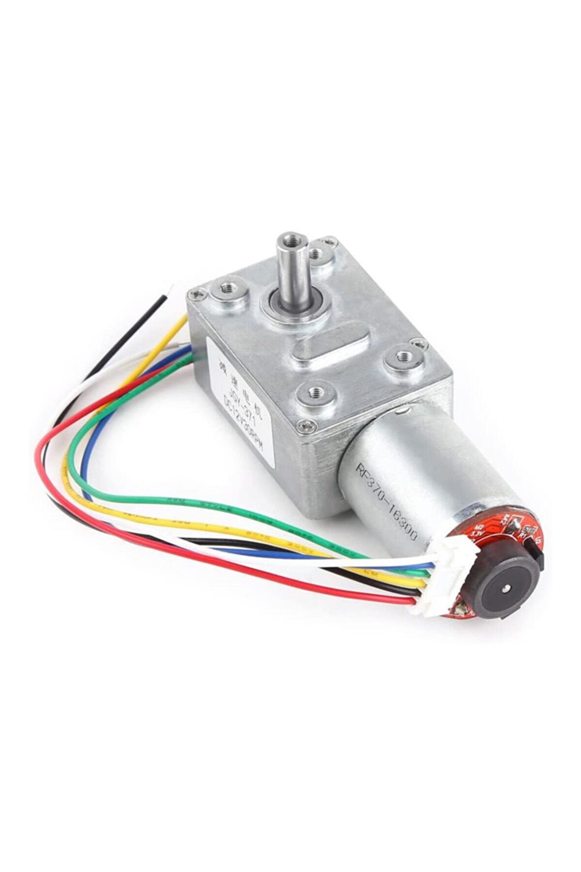 Jgy-370b Dc Motor 12v 30rpm Enkoderli Redüktörlü Hız Okuyucu