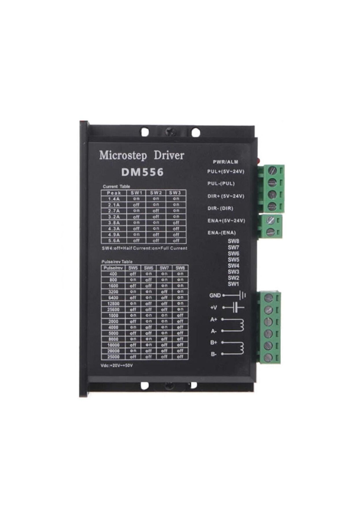 Dm556 2 Faz 50v 5.6a Step Motor Sürücü Cnc 3 Boyutlu Yazıcı 3d