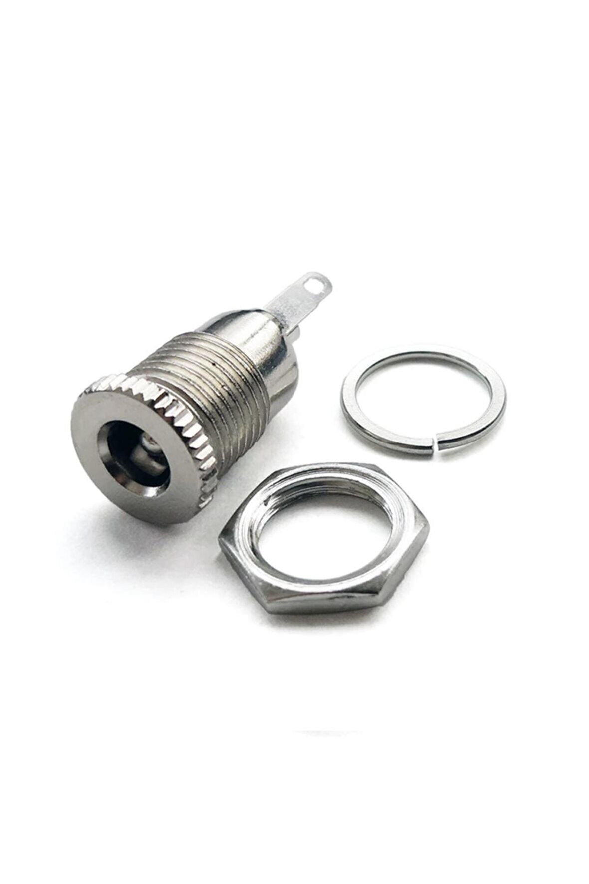 5.5 Mm X 2.1mm Dc Güç Soketi Metal Panel Montaj Power Jack