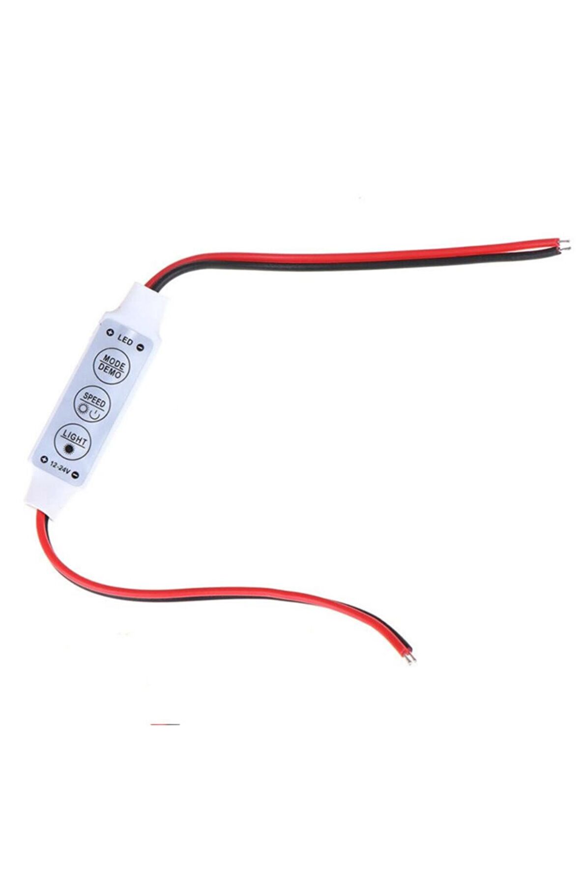Dc 12-24v 3 Tuş Led Dimmer Hafızalı 12a 3 Modlu 5050 3528 5630