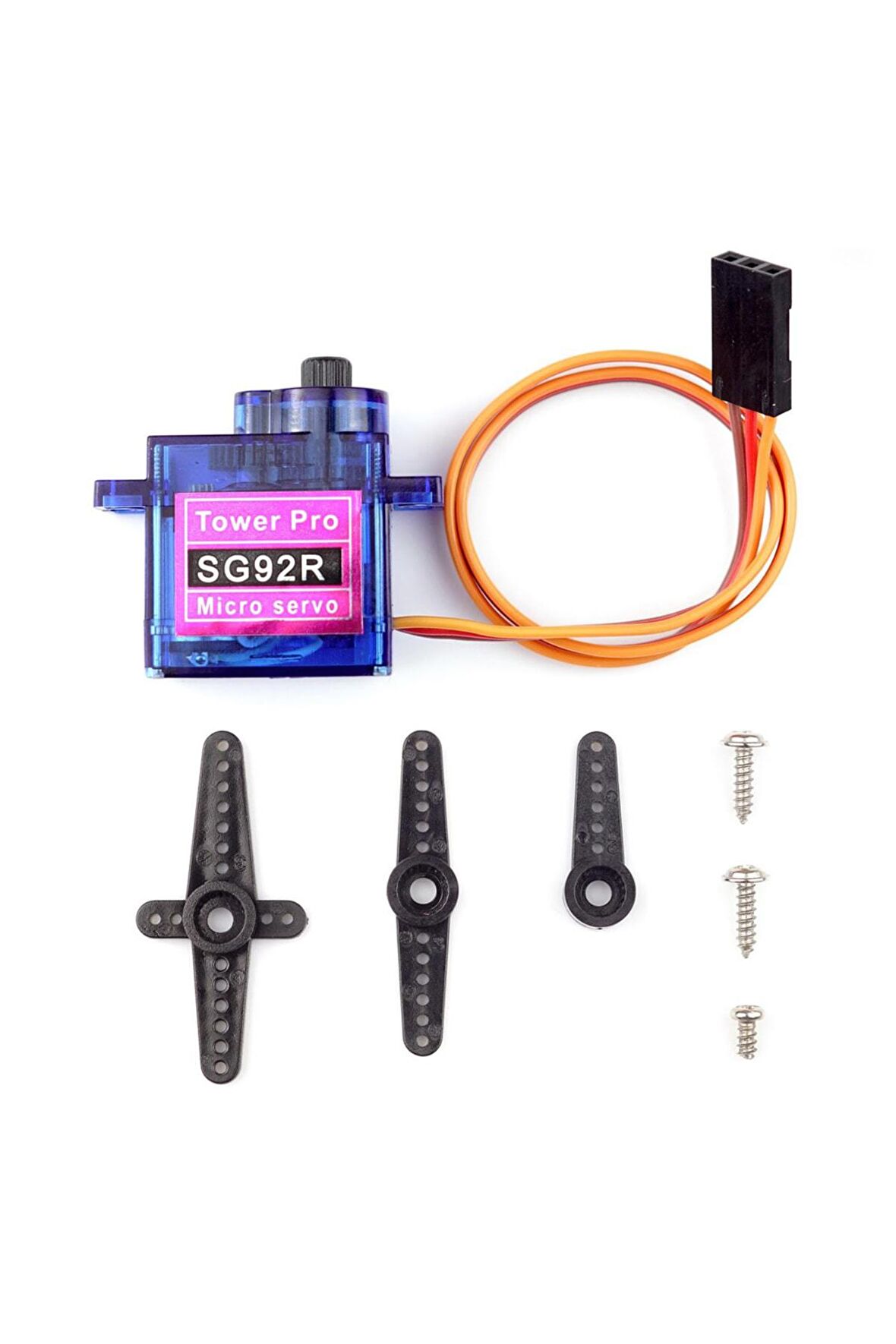 Tower Pro Sg92r 12gr Micro Servo Motor 2.5kg 4,8v Plastik Dişli