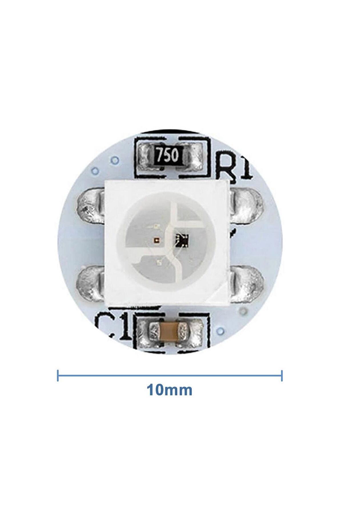 1 Bit Neopixel Ws2812b 5050 Rgb Led Modül 5050 Adreslenebilir