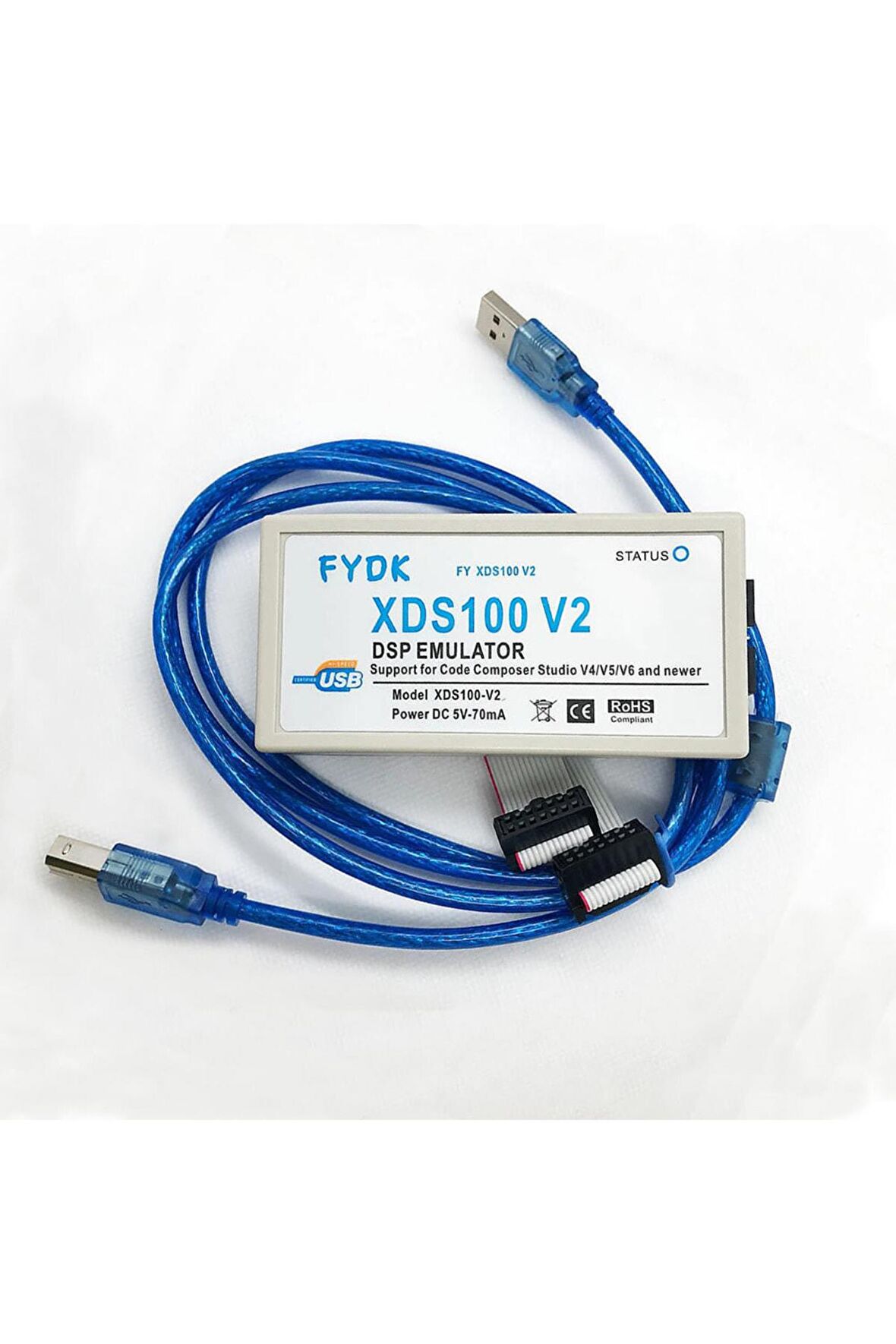 Xds100 V2 Dsp Usb Jtag Emulator Ti Dsp Hata Ayıklayıcı Programlayıcı