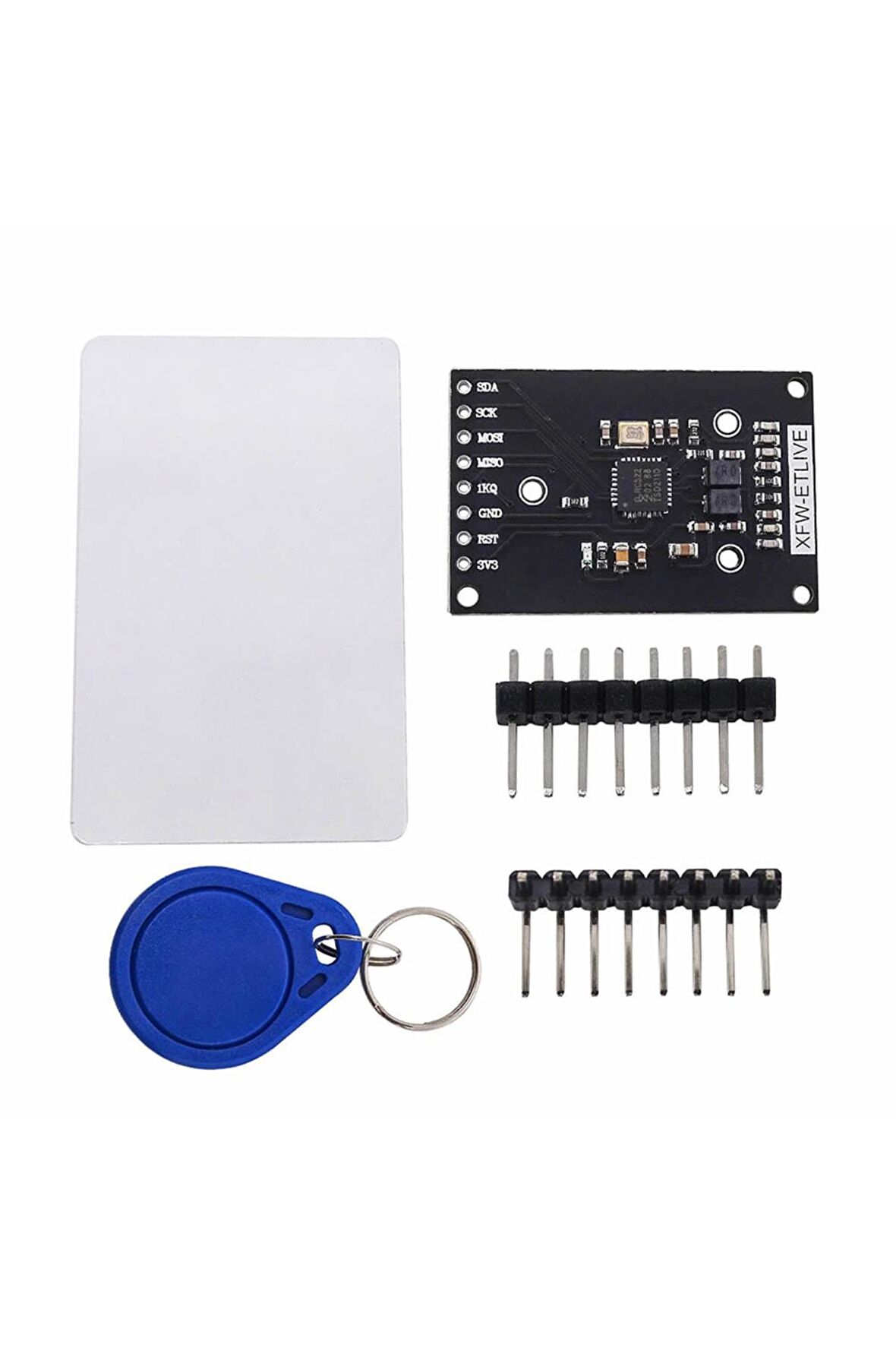 13.56mhz Rfıd Okuyucu Modül Kart Anahtarlık Mini Nfc Manyetik Kart Etiket Okuyucu Personel Takip