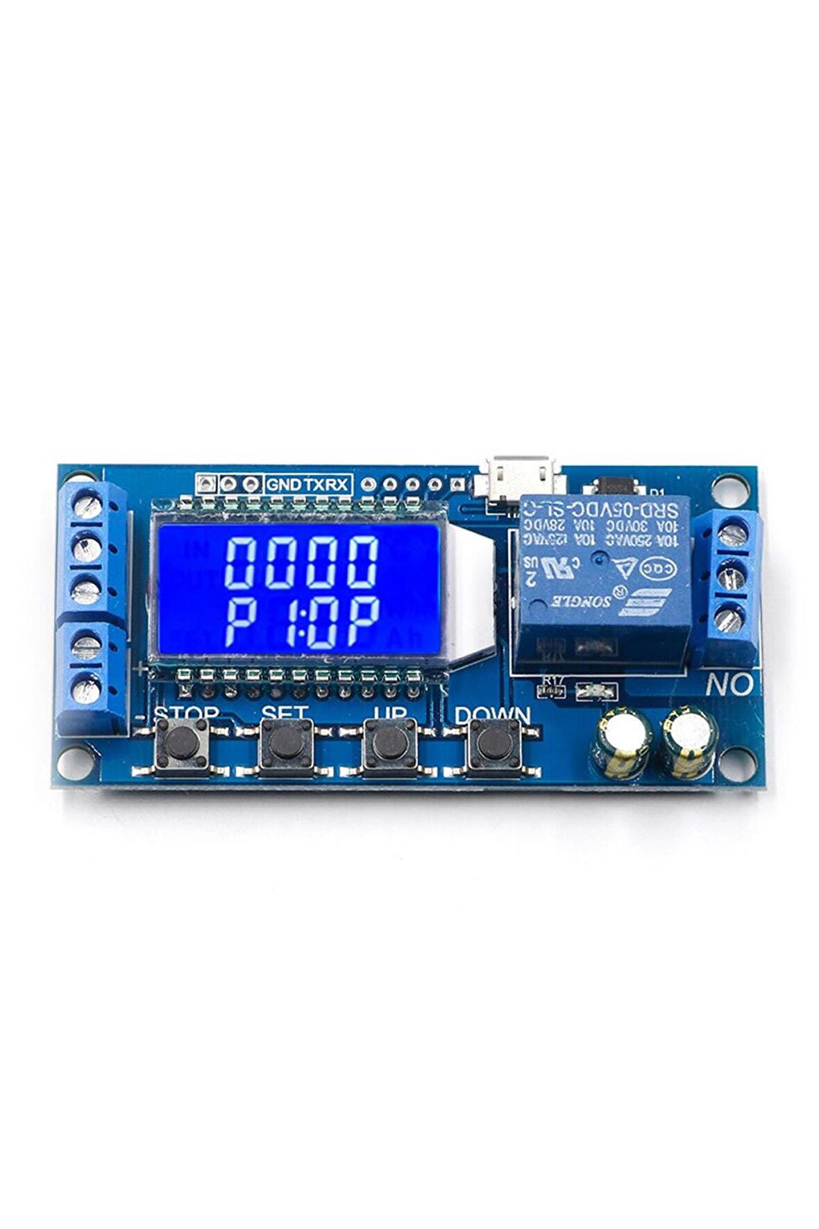Xy-lj02 6-30v Çok Fonksiyonlu Zaman Ayarlı Röle Modülü