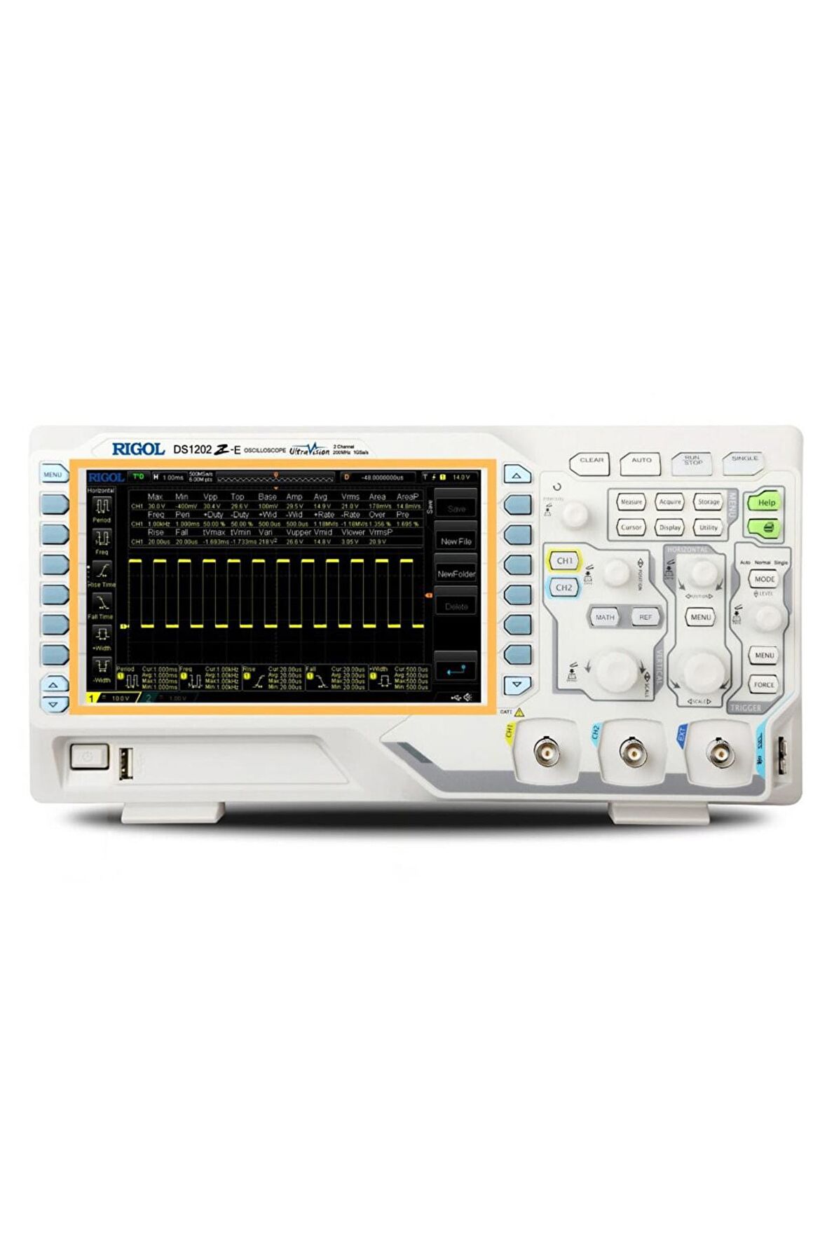Rigol Ds1202z-e 200mhz 2 Kanal Dijital Osiloskop
