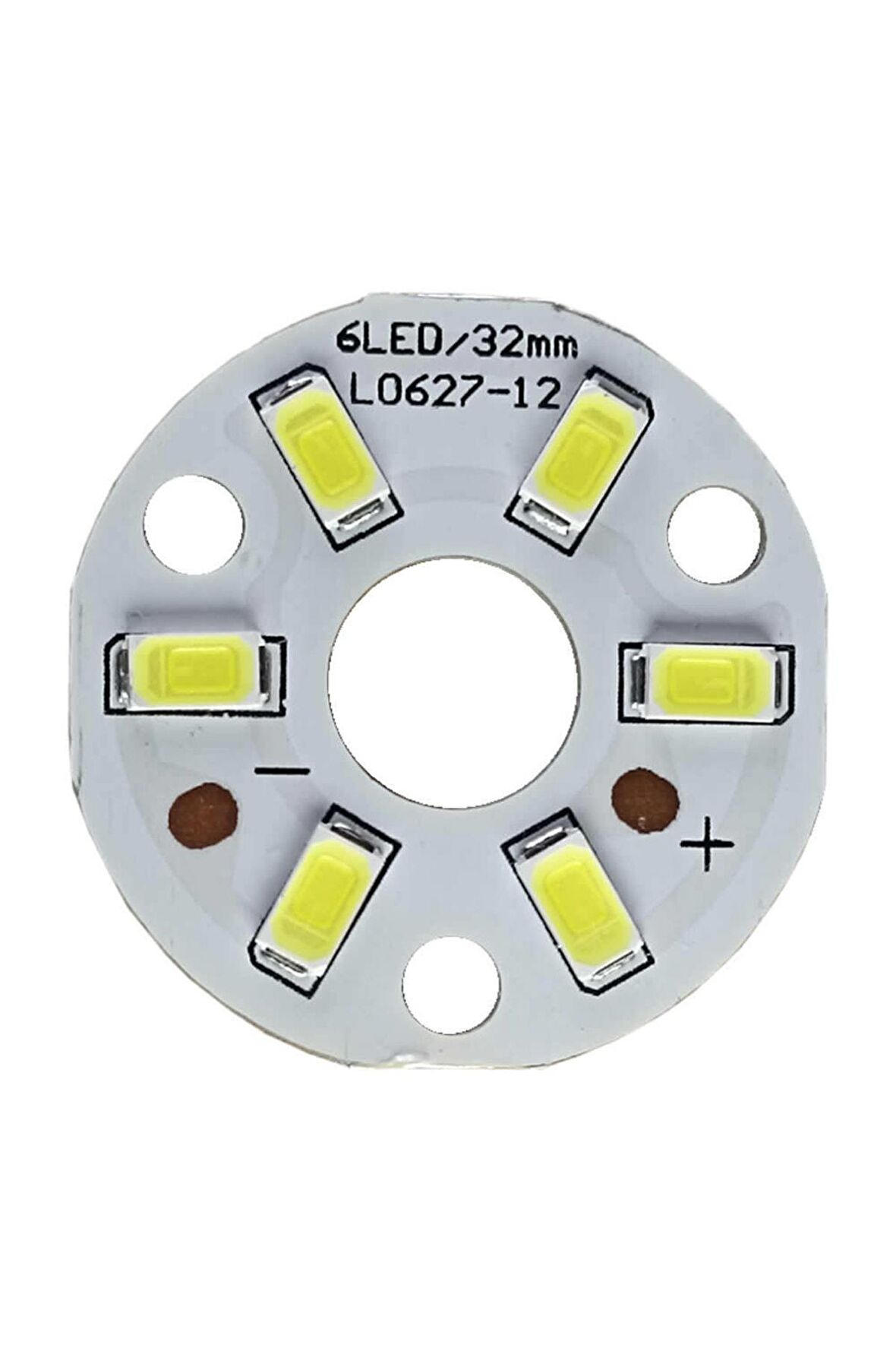 5730 12v 3w 32mm Beyaz Led Modül Aluminyum Pcb 6 Led Lamba Aydınlatma