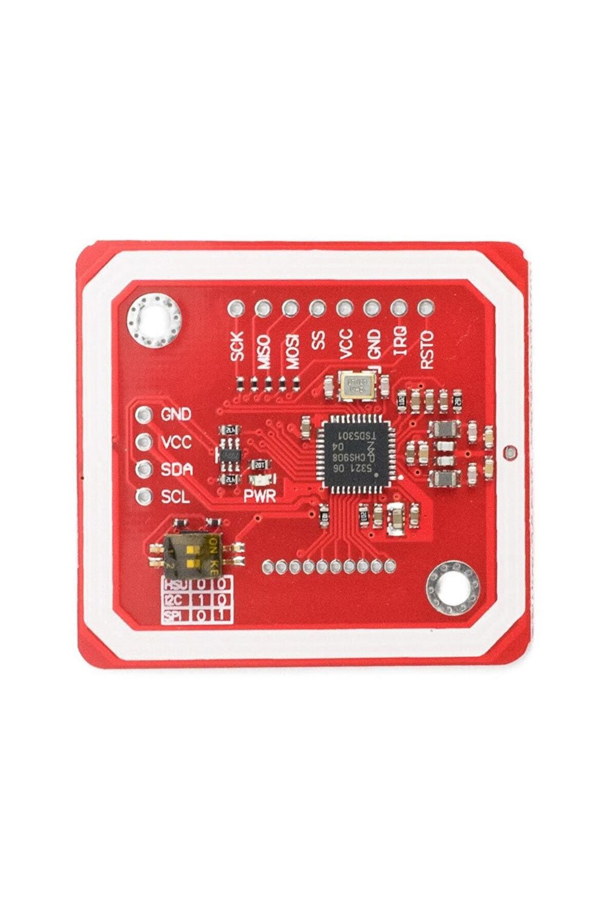 Pn532 13.56mhz Rfıd Okuyucu Modül V3 Iıc Spı Uart Mini Nfc Manyetik Kablosuz Kart Etiket Okuyucu