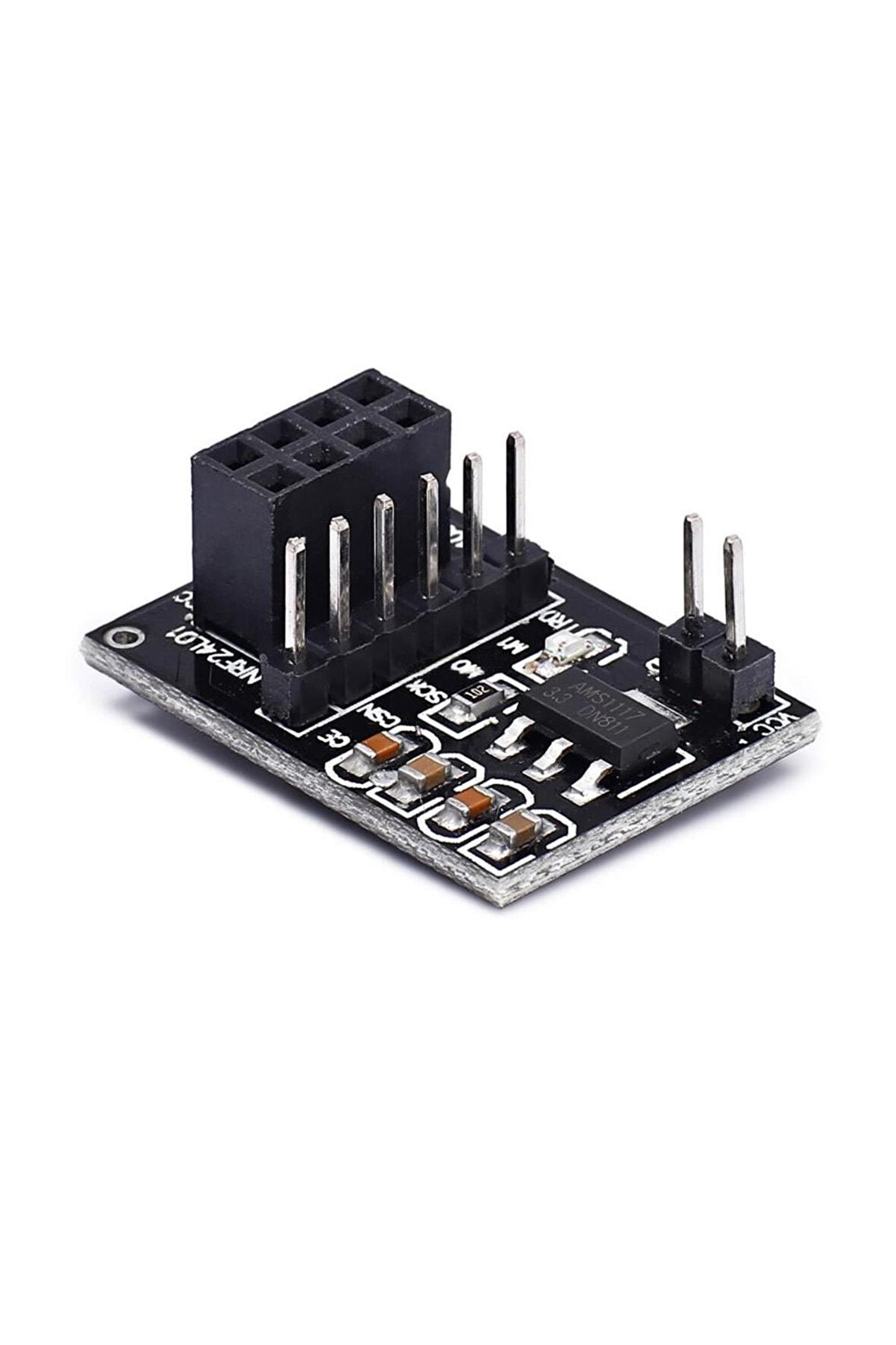 Nrf24l01 Adaptör Kart Nrf24l01+pa+lna 8 Pin Dönüştürücü Devre 12v