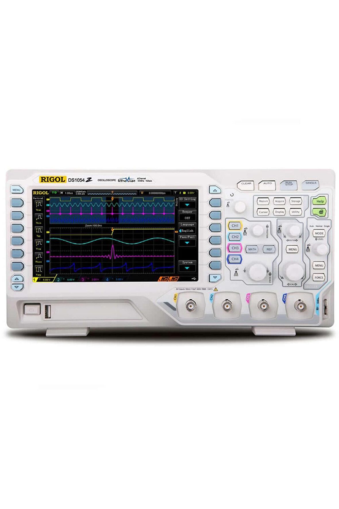 Rigol Ds1054z 50mhz 4 Kanal Dijital Osiloskop