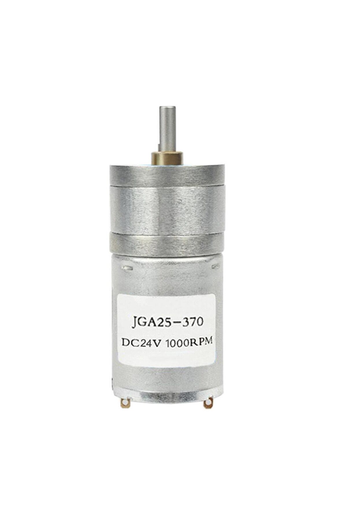 24v 1000rpm Jga25-370 Redüktörlü Dc Motor Metal Dişli Yüksek Tork
