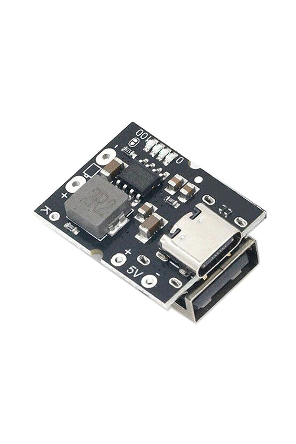 5v 2a Usb Çıkış Powerbank Devresi Type C Usb Giriş Lityum Lion 18650 Pil Şarj Koruma Mobil Güç