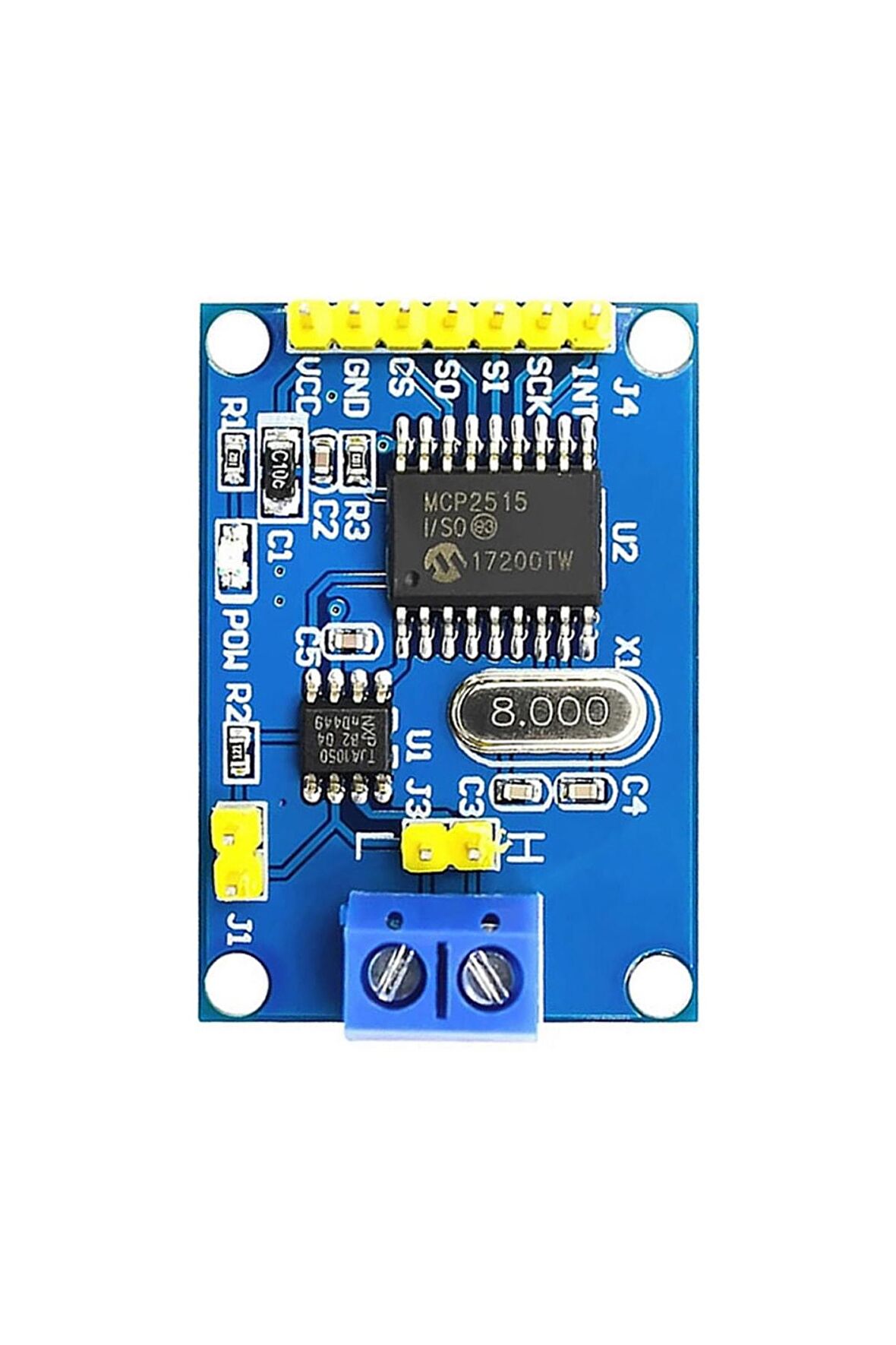 Mcp2515 Can Ağ Haberleşme Modülü Can Network Transceiver Klemens Araba Otomasyon Kontrol Sis.