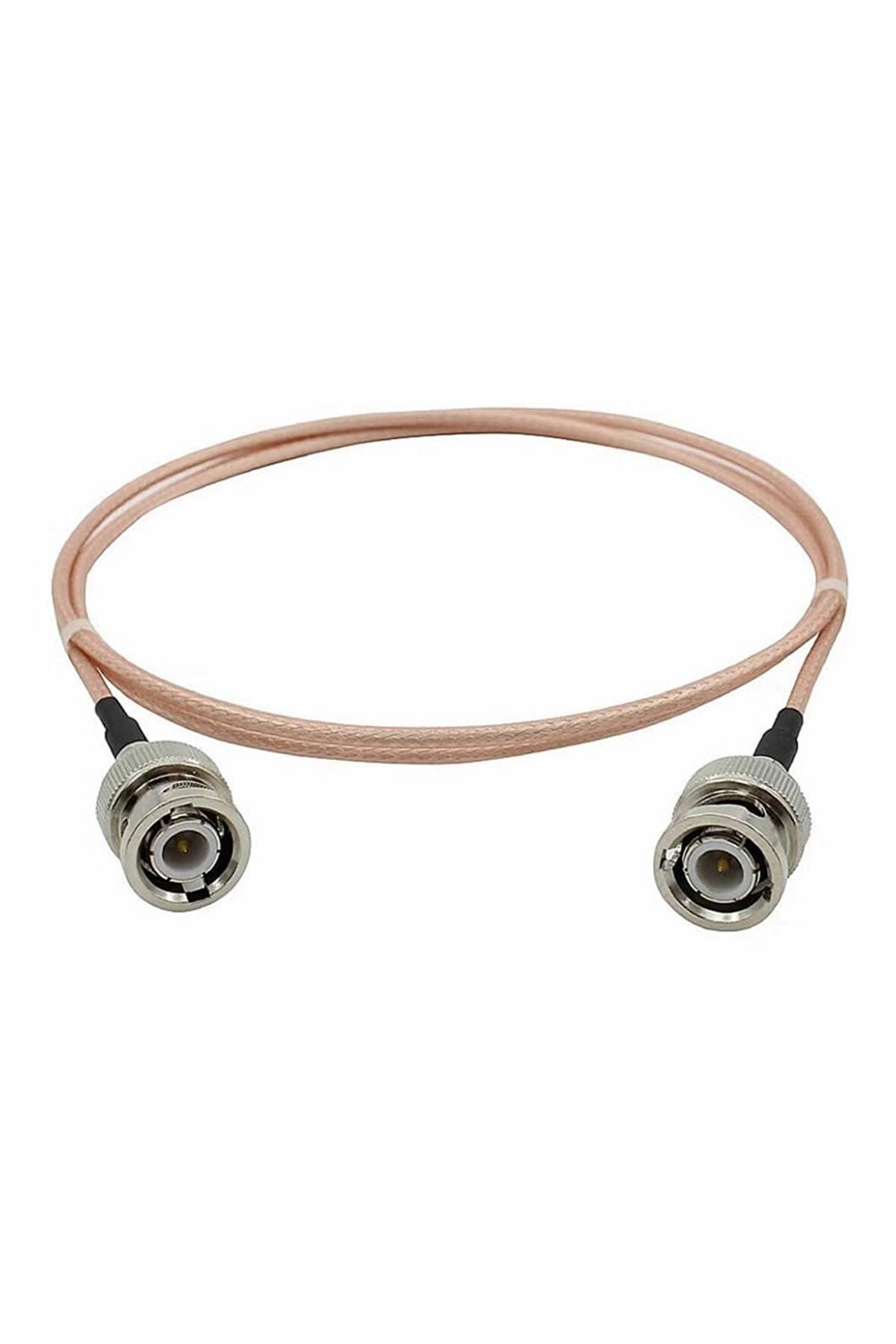 50cm Rg316 Bnc Erkek Erkek Kablo 50ohm Koaksiyel Uzatma Bağlantı Kablosu