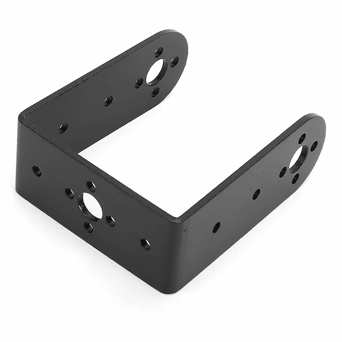 Uzun U Servo Motor Metal Montaj Parçası Braket MG995 MG996R S3003 TD-8120MG Alüminyum Tutucu