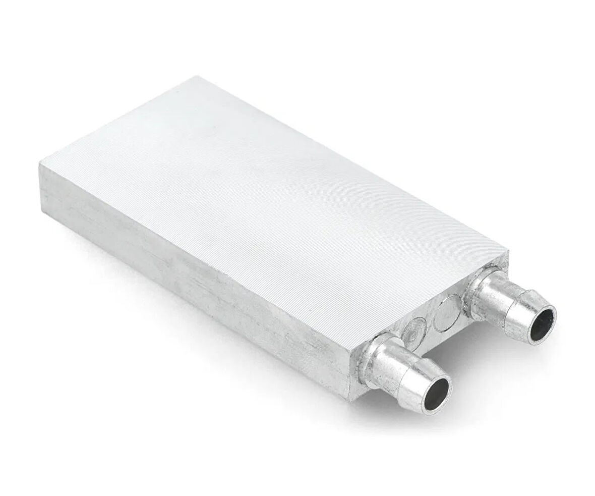 4x8cm Sıvı Su Soğutucu Aluminyum Blok Bilgisayar Cpu Grafik Gpu Anakart Xbox Lazer Kafa Soğutma