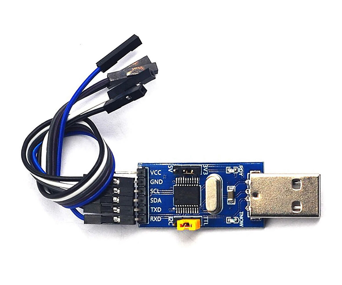 CH341T Usb to Ttl IIc Uart Çevirici Modül I2c Seri Port Haberleşme Adaptör Isp Arduino