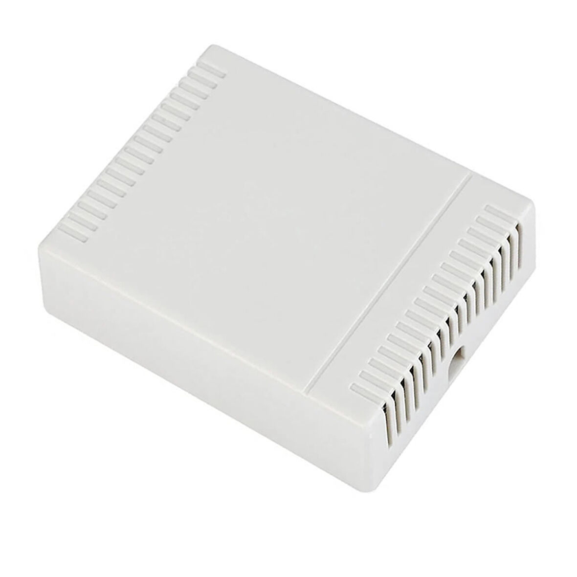 Plastik Elektronik Proje Kutusu 100 x 80 x 29mm Beyaz Renk Duvar Montaj Tip Elektronik Devre Protot