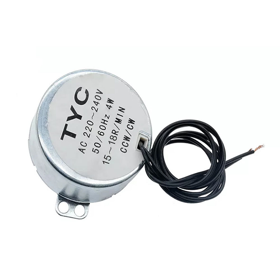 TYC-50 AC 220V 15RPM Senkron Motor Kuluçka Isıtıcı Fan Saat Zamanlayıcı Vitrin Perde Makine 4W Sesz