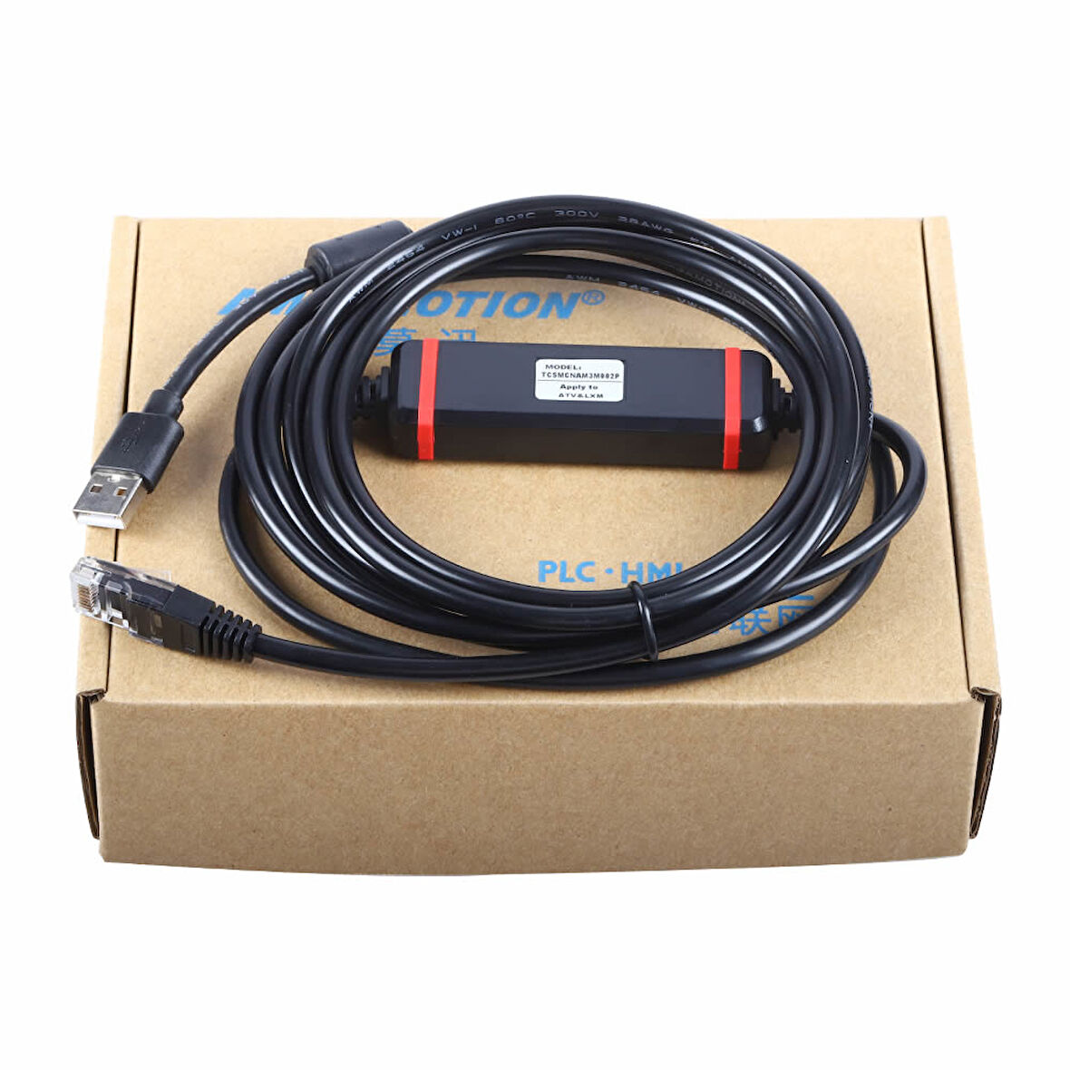 TCSMCNAM3M002P Schneider PLC Programlama Kablosu ATV VFD LXM Servo Serisi 