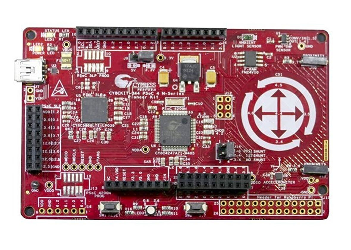 Infineon CY8CKIT-044 PSoC 4 4200 M-Series Pioneer Kit 48Mhz CY8C4247AZI-M485 ARM Cortex-M0 128KB 
