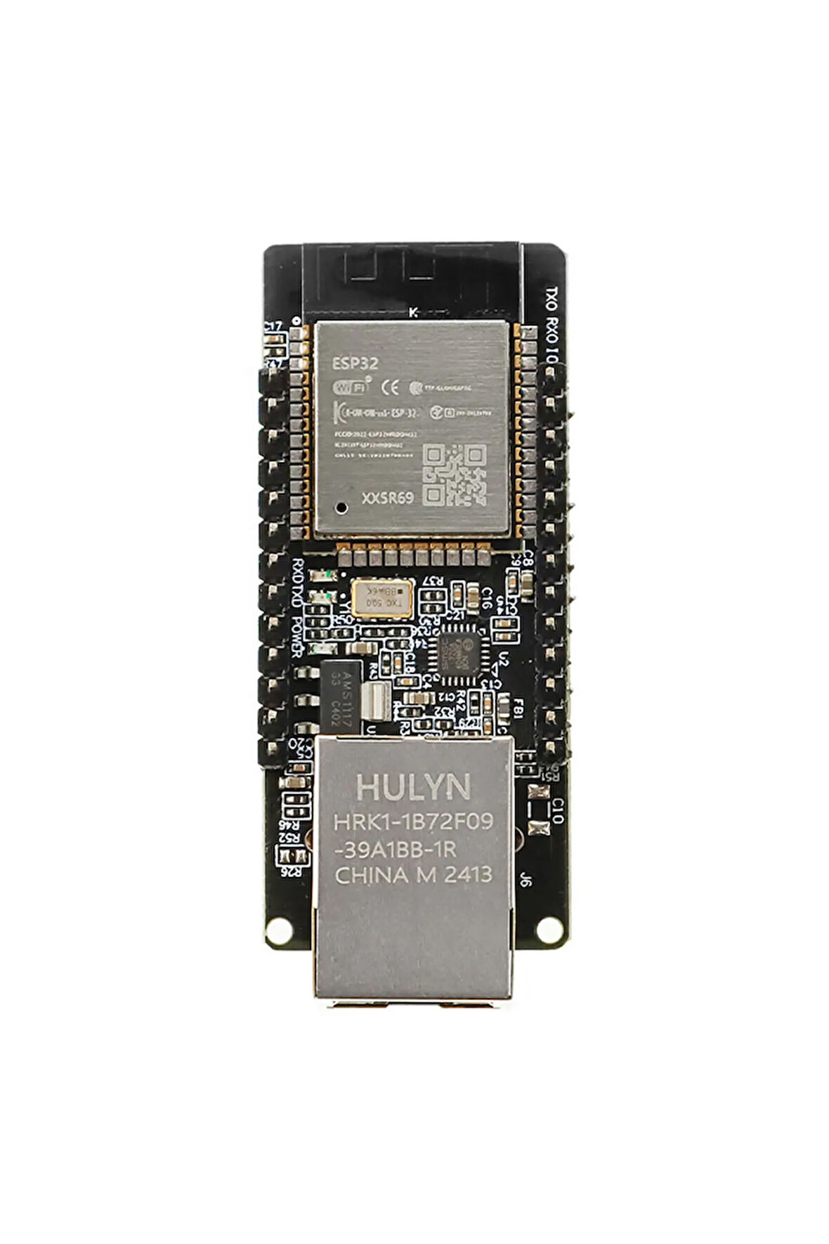 ESP32-ETH01 Ethernet to Wifi/Bluetooth Çevirici Gateway Modül Embedded Serial Port Kablosuz Haber.Ka