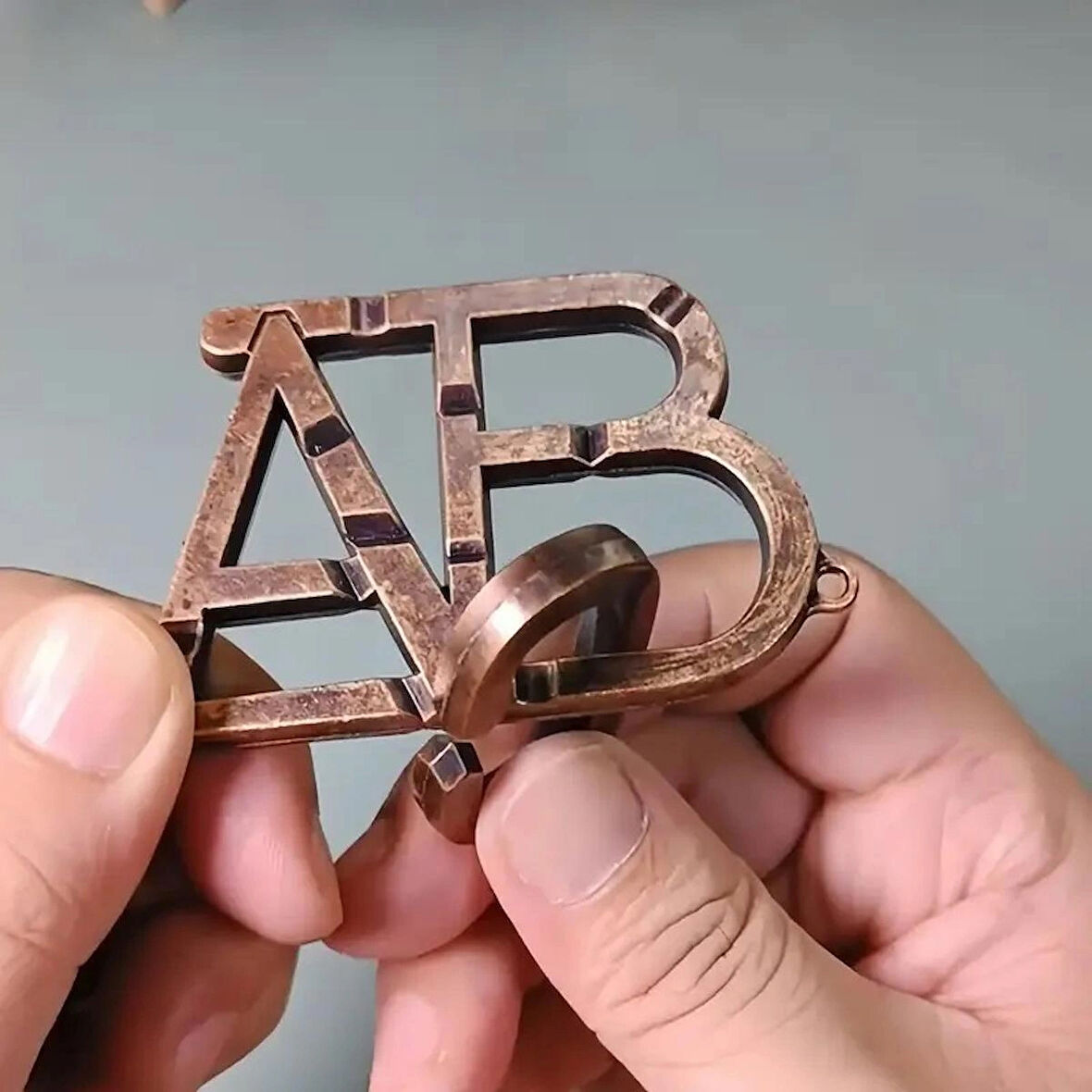 ABC Metal Bulmaca, Metal Puzzel, Zeka Oyunu