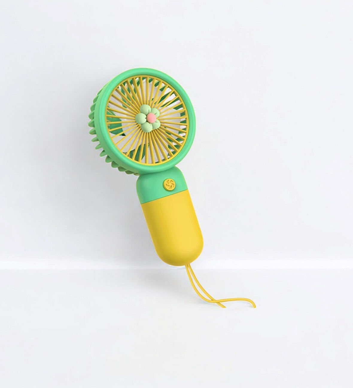 Yaz Sıcağına Mini Bir Mola Taşınabilir Cep El Fanı Usb İle Şarj Edilebilir (15x8 Cm)