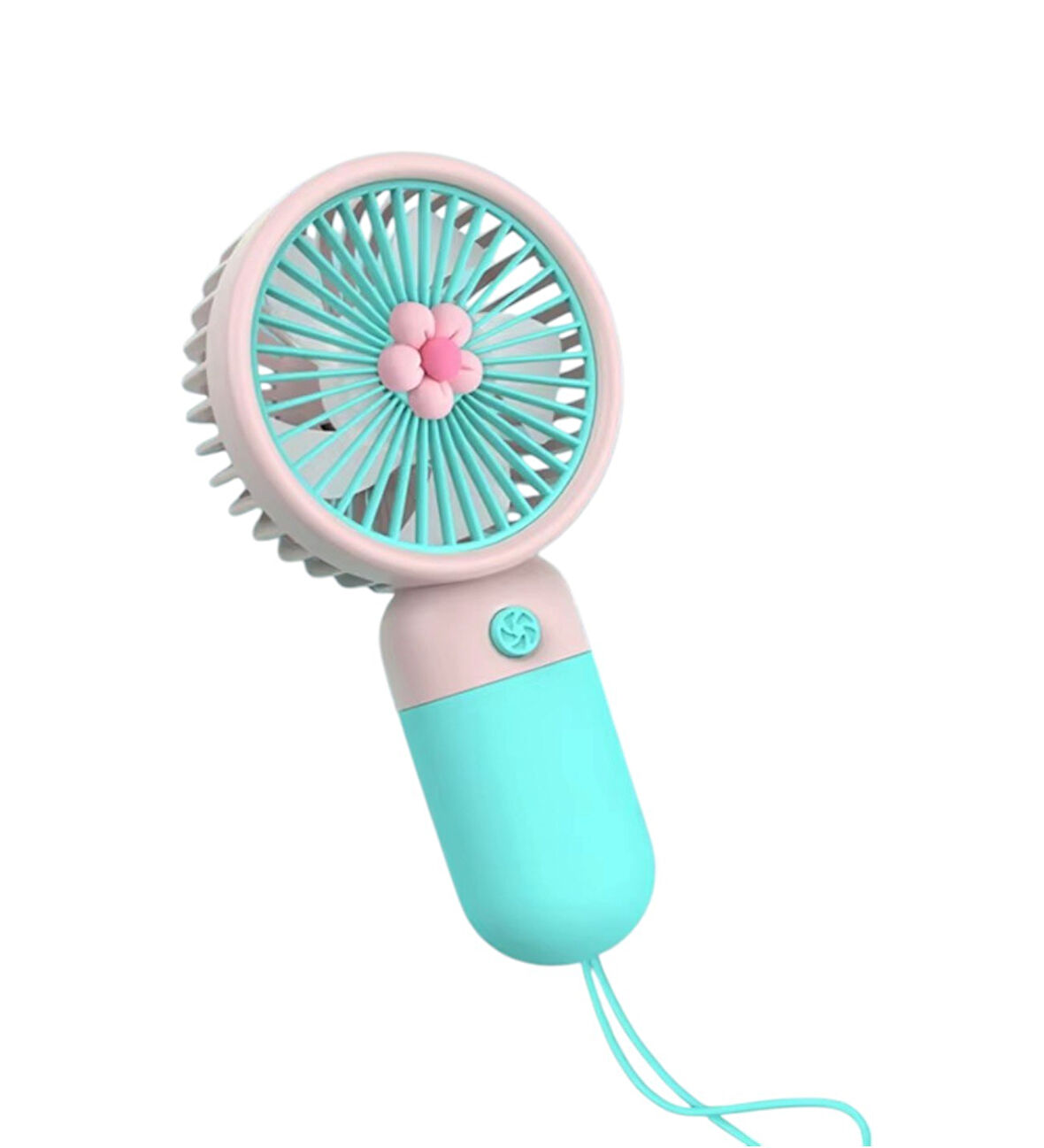 Yaz Sıcağına Mini Bir Mola Taşınabilir Cep El Fanı Usb İle Şarj Edilebilir (15x8 Cm)