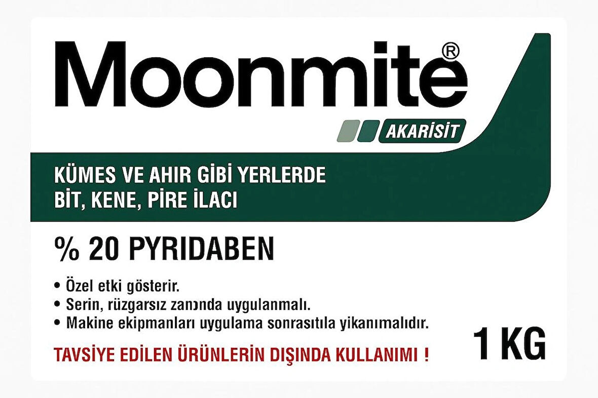 MOONMİTE 1 KG HAŞRE İLACI (Bit, pire, kene vb.)