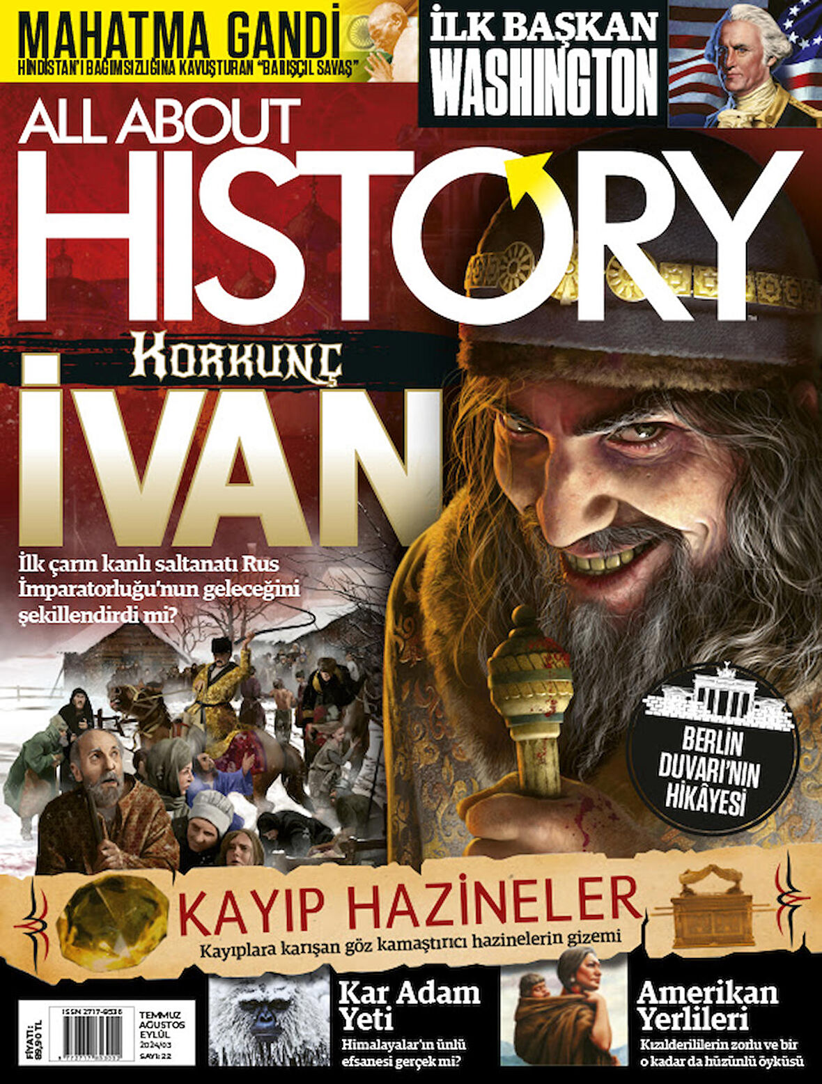 All About History Dergi 22.Sayı Temmuz-Eylül 2024