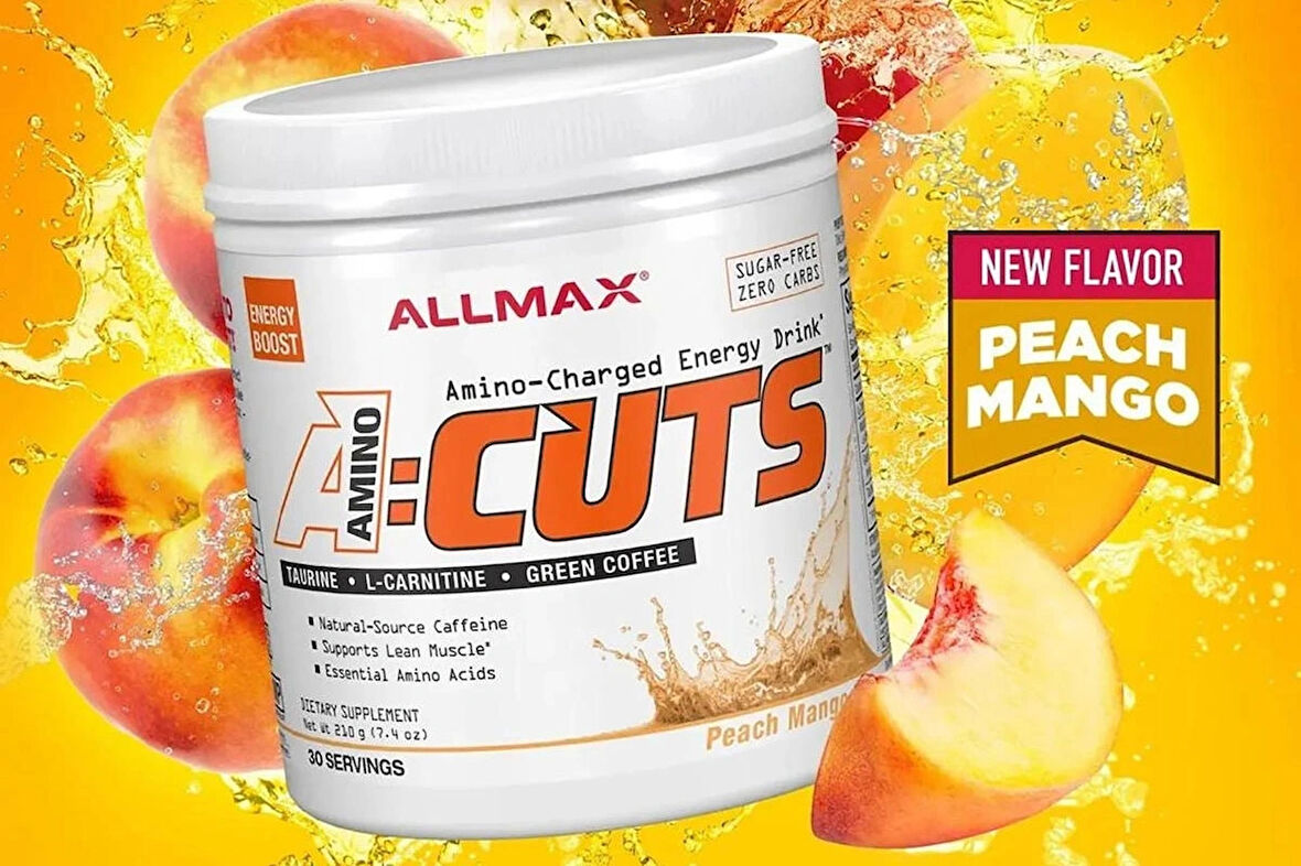ALLMAX Nutrition AMINO EAA ANİMAL CUTS (L-CARNİTİNE+GREEN COFFEE+TAURİNE) 30 SERVİS AROMALI TOZ FORM