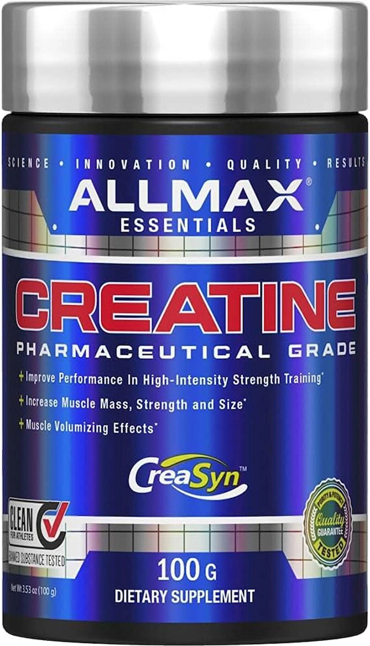 ALLMAX Essentials Creatine Monohydrate Micronized 100 Gr