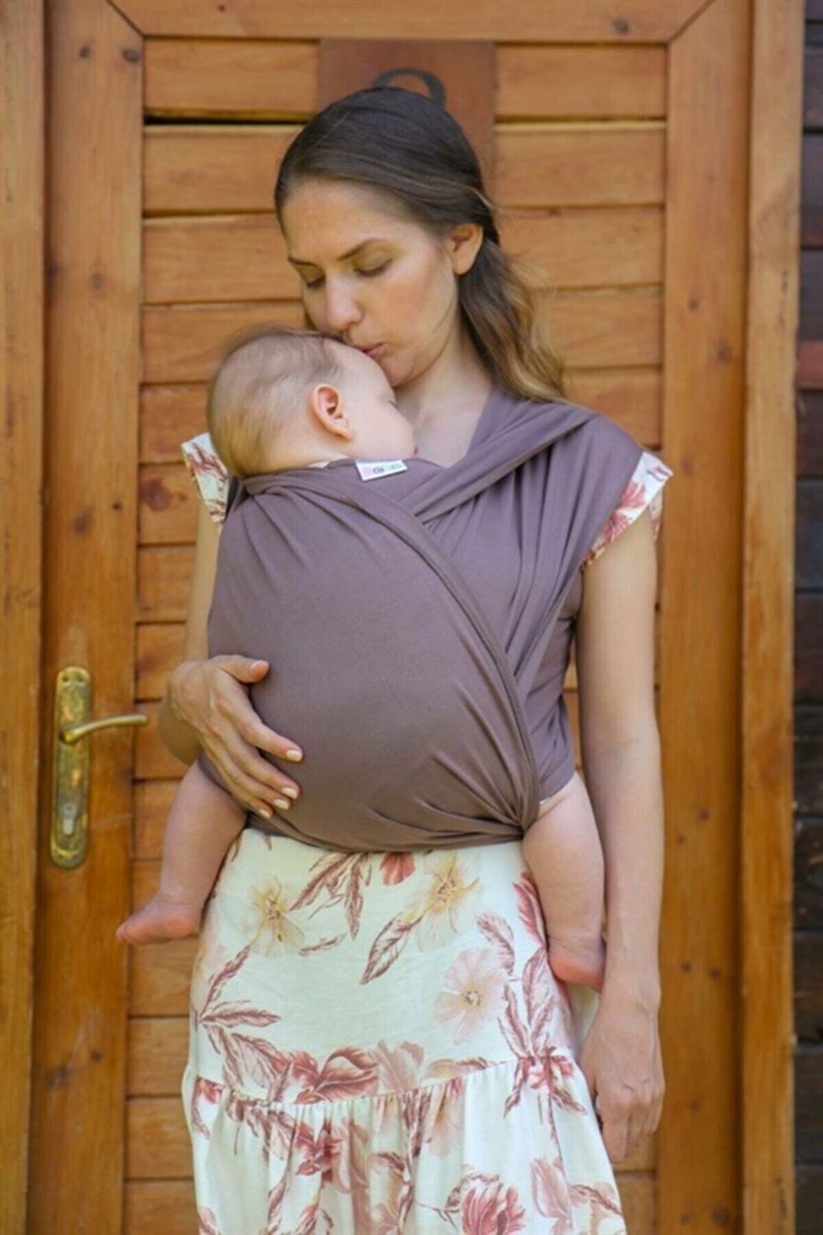 Esnek Wrap Sling - Taupe (Vizon)