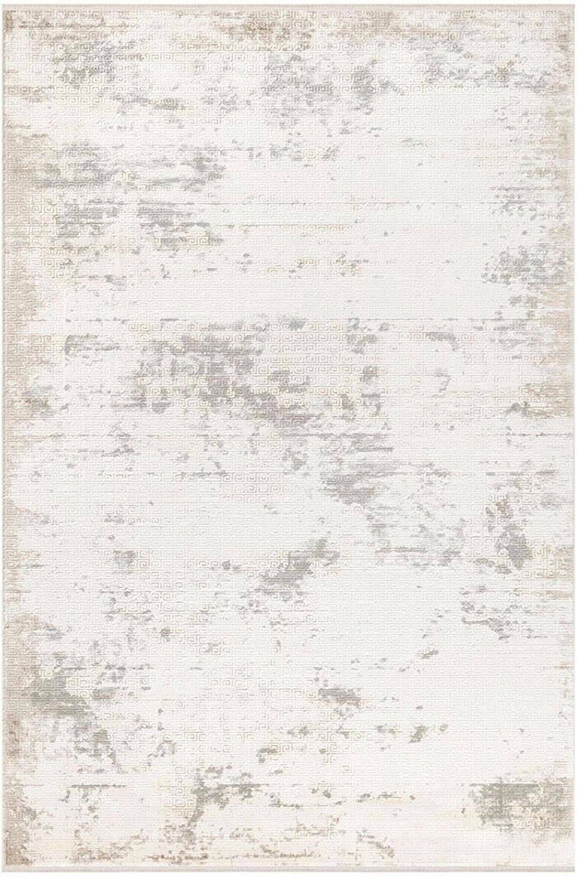 İpek Mekik Halı Allures Gri Vizon Küçük Figürlü Halı