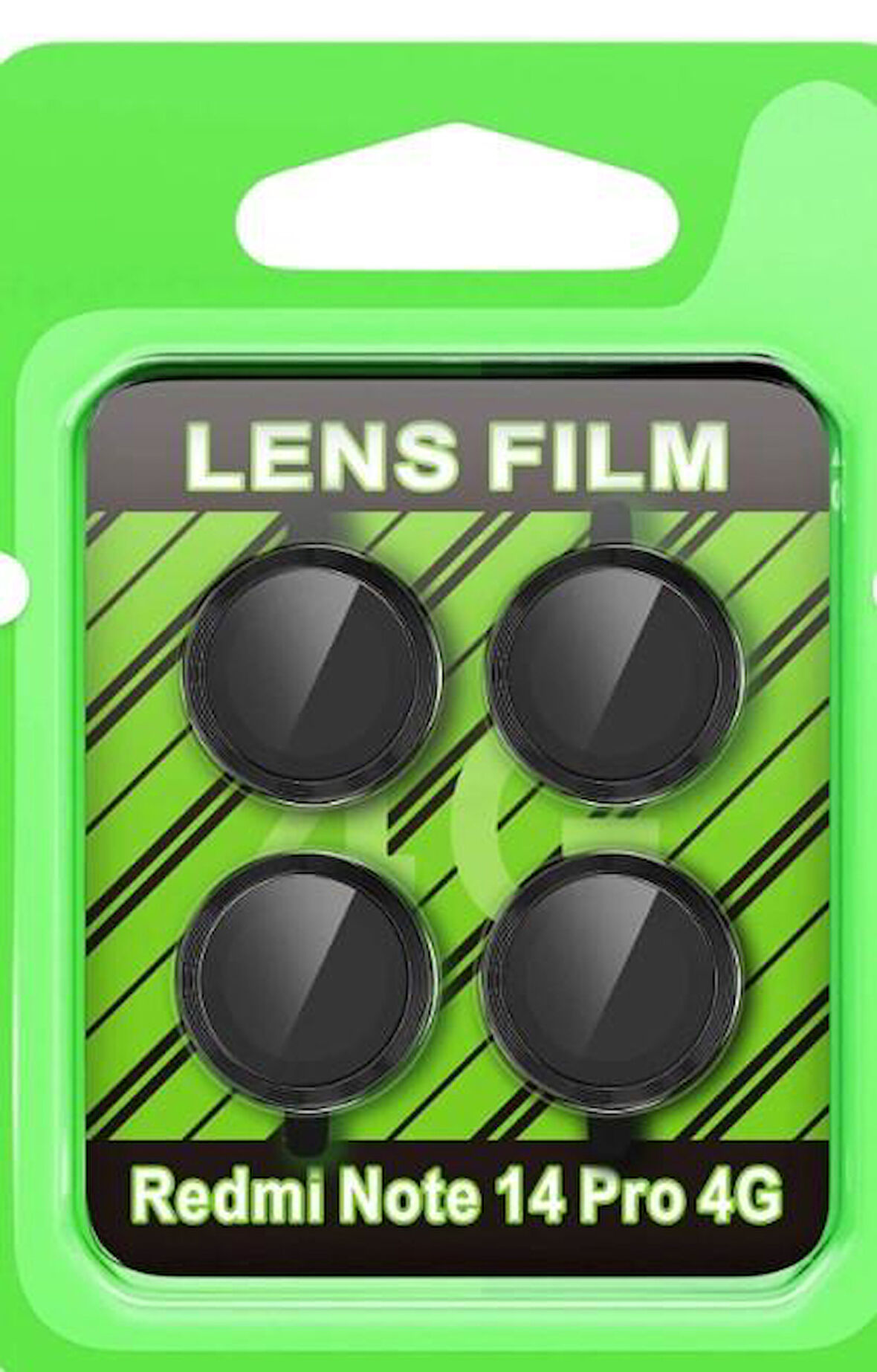 Xiaomi Redmi Note 14 Pro 4G Uyumlu Kamera Koruma Lens Koruyucu 