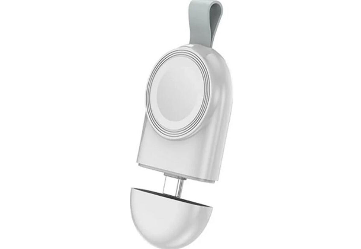Apple Watch Tüm Seri Uyumlu Kablosuz Type - C Girişli Şarj Cihazı