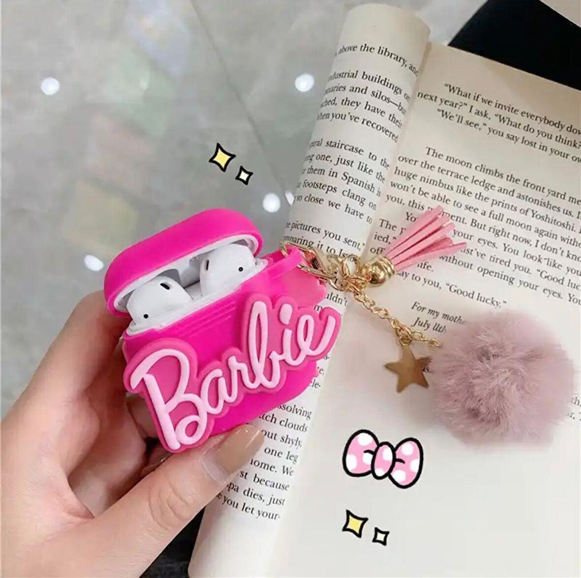 Barbie Pro Uyumlu Airpods Kılıf